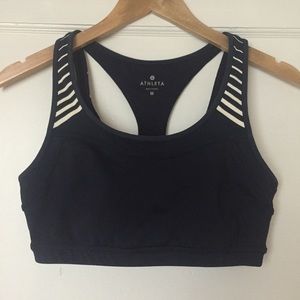 Athleta M Navy Sports Bra